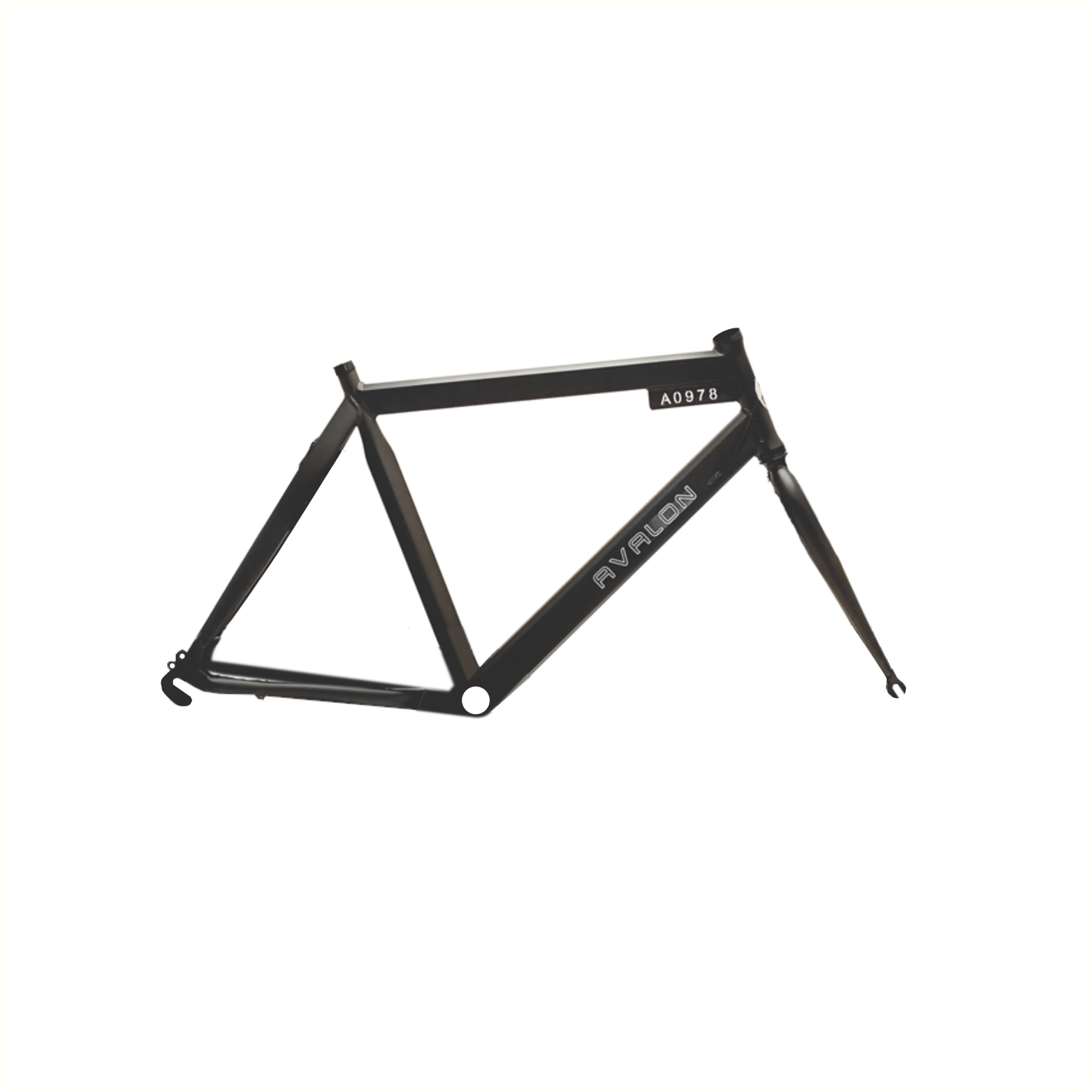 FE0701B Frame Style 58cm H mat zwart Frames Cycletech